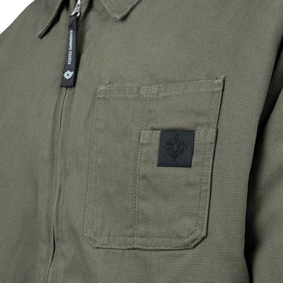 Giacca HERITAGE AIRBORNE con ricamo VERDE FOSTEX 129806 2