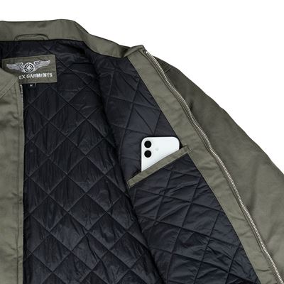 Giacca HERITAGE AIRBORNE con ricamo VERDE FOSTEX 129806 9