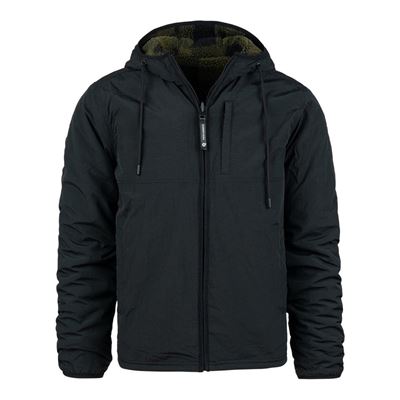 Giacca reversibile SHERPA SOFTSHELL NERO/VERDE FOSTEX 129846BLKOG 17