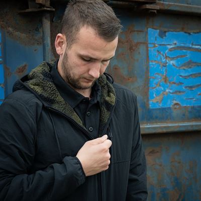 Giacca reversibile SHERPA SOFTSHELL NERO/VERDE FOSTEX 129846BLKOG 7