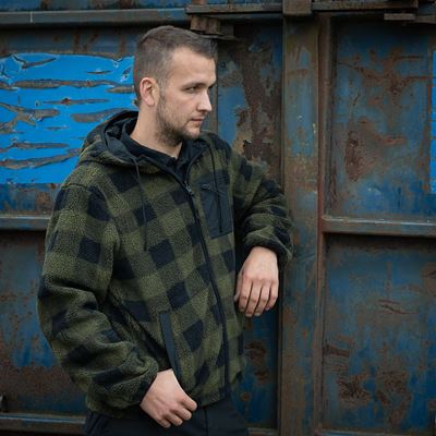 Giacca reversibile SHERPA SOFTSHELL NERO/VERDE FOSTEX 129846BLKOG 5