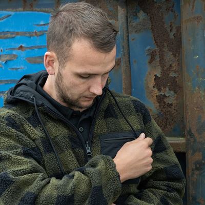 Giacca reversibile SHERPA SOFTSHELL NERO/VERDE FOSTEX 129846BLKOG 4