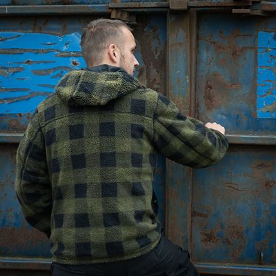 Giacca reversibile SHERPA SOFTSHELL NERO/VERDE FOSTEX 129846BLKOG 3