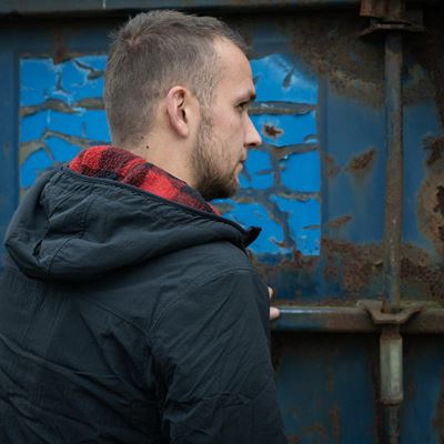 Giacca reversibile SHERPA SOFTSHELL NERO/ROSSO FOSTEX 129846BLKRED 5