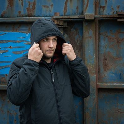 Giacca reversibile SHERPA SOFTSHELL NERO/ROSSO FOSTEX 129846BLKRED 2