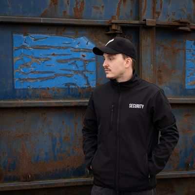 Giacca SECURITY softshell NERA FOSTEX 129848BLK 7