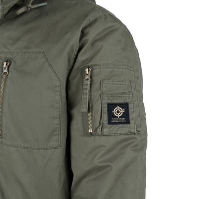Giacca parkas COMMANDER ARMY VERDE FOSTEX 129867GR 11