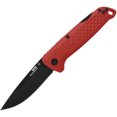 Coltello pieghevole ADVENTURE LB ROSSO