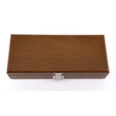 Coltello pesce argentato ACCIAIO DAMASCATO impugnatura ARGENTO MIKOV 130-DS-1 2