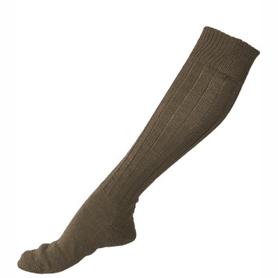 Calzettoni BW lavorati a maglia VERDI