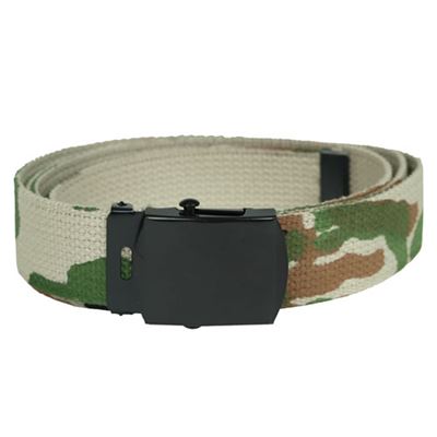 Cintura US per pantaloni con fibbia nera WOODLAND lunghezza 130 cm