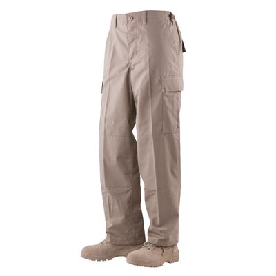 Pantaloni BDU P/C rip-stop KHAKI