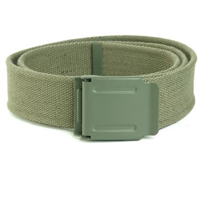 Cintura con fibbia metallica VERDE