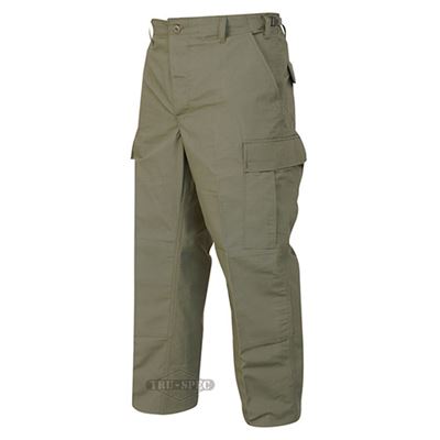 Pantaloni BDU P/C rip-stop VERDI