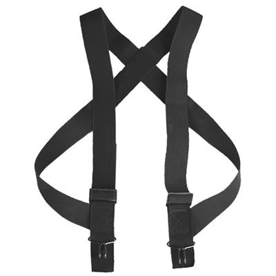 Bretelle tipo americano con ganci M-1950 NERE