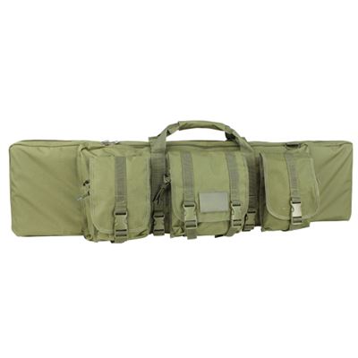 Borsa per fucile 90 cm con 3 tasche VERDE