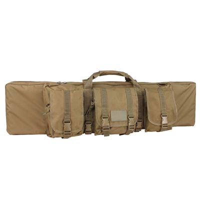 Borsa per fucile 90 cm con 3 tasche COYOTE BROWN