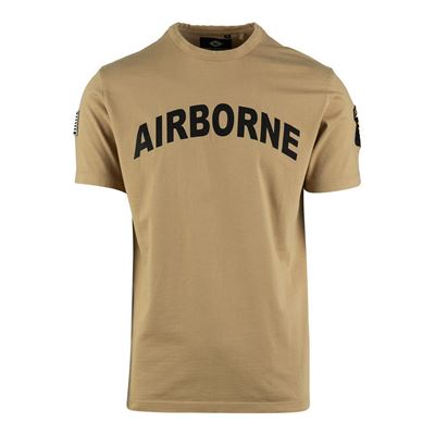 Maglietta AIRBORNE con toppa della 101ª Divisione sulla manica SAND FOSTEX 133670-P 2