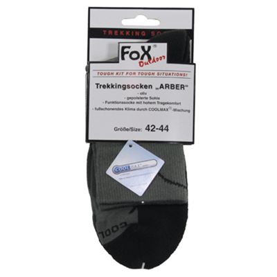 Calzini FOX da trekking ARBER VERDI/NERI FOX Outdoor 13413 2