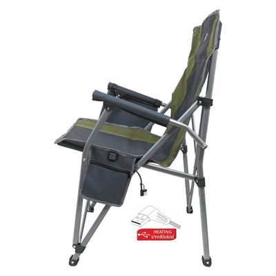 Sedia da campeggio pieghevole WARM con riscaldamento Cattara 13475 7