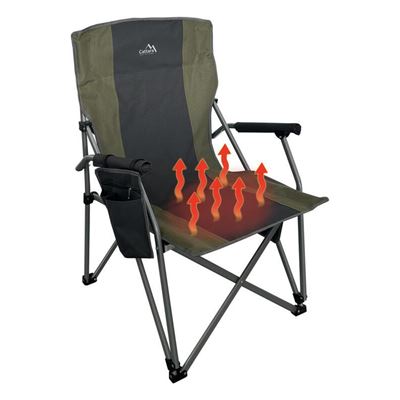 Sedia da campeggio pieghevole WARM con riscaldamento