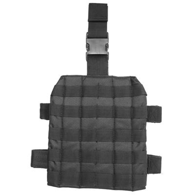 Pannello cosciale sistema MOLLE NERO