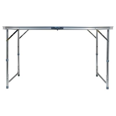 Tavolo pieghevole da campeggio - piano in formica effetto legno ostatní 13487 2