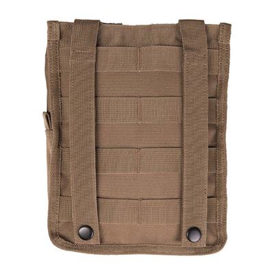 Custodia grande verticale LASER CUT MOLLE DARK COYOTE MIL-TEC® 13487419 2