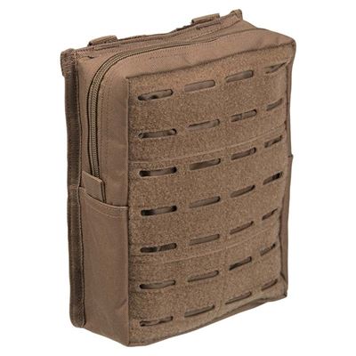 Custodia grande verticale LASER CUT MOLLE DARK COYOTE