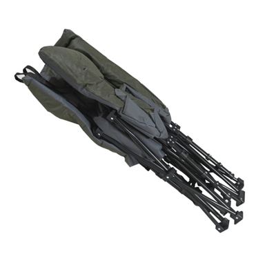 Sdraio pieghevole EASY grigio-verde ostatní 813509 2