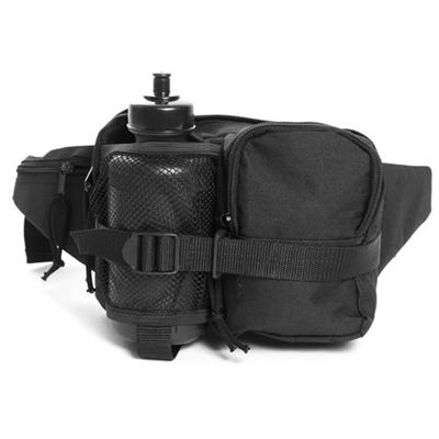 Marsupio FLASCH con bottiglia in plastica NERO