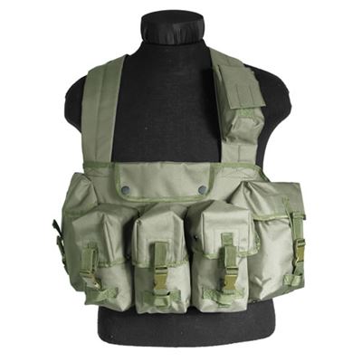Gilet tattico CHEST RIG 6 tasche VERDE