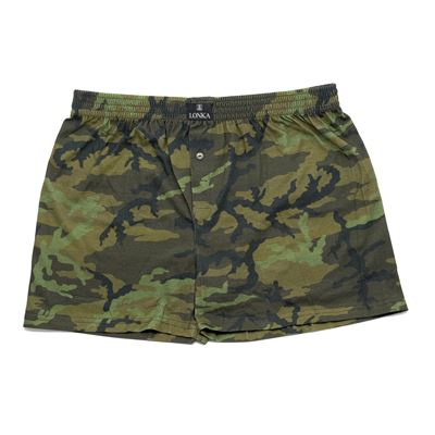 Pantaloncini larghi ARMY modello 95 bosco