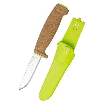 Coltello FLOATING impugnatura in sughero VERDE