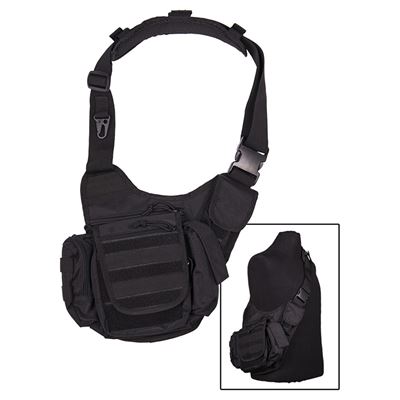 Borsa a tracolla multifunzionale MOLLE NERA
