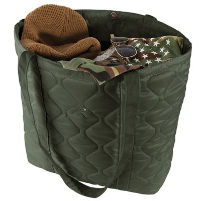 Borsa TOTE WOOBIE VERDE ROTHCO 13811 4