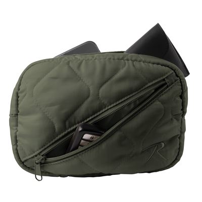 Borsa WOOBIE CROSSBODY a tracolla VERDE ROTHCO 13851OD 6