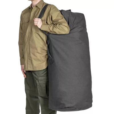 Sacco da viaggio in cotone americano grande NERO MIL-TEC® 13852002 4