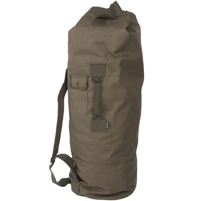 Borsa da viaggio grande tipo US 75 l in poliestere VERDE