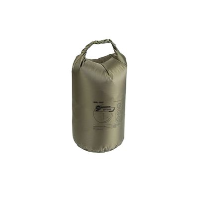 Borsa avvolgibile ultraleggera DRY BAG impermeabile 13 litri VERDE