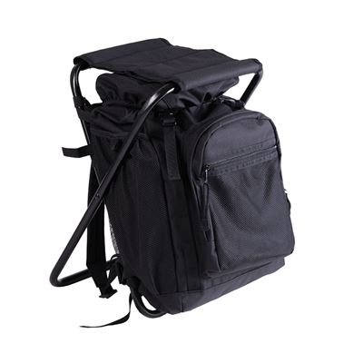 Zaino con sedia 20 l NERO