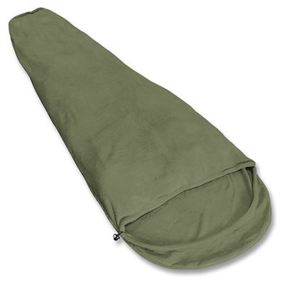Sacco lenzuolo FLEECE VERDE MIL-TEC® 14114001 2
