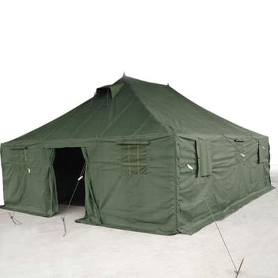 Tenda militare media PE 6x5 m VERDE