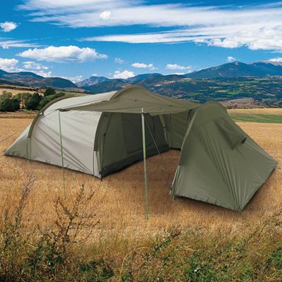 Tenda per 3 persone con spazio di stivaggio VERDE MIL-TEC® 14226000 2