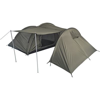 Tenda PLUS STORAGE per 4 persone VERDE