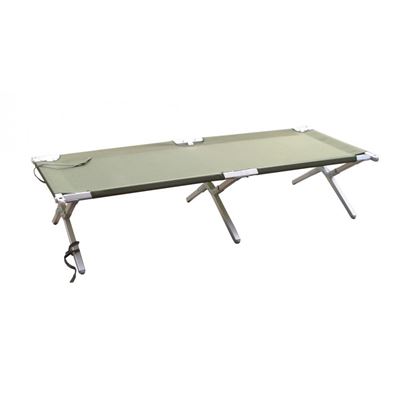 Sdraio pieghevole tipo USA con telaio rinforzato in alluminio VERDE