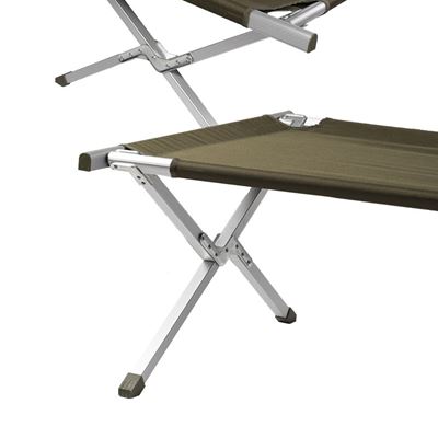 Sdraio US STYLE pieghevole con telaio in alluminio nella confezione VERDE MIL-TEC® 14402201 2