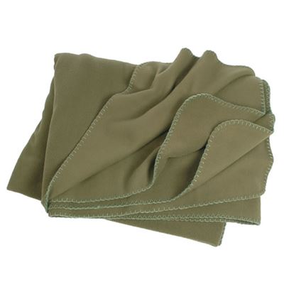 Coperta POLY-FLEECE 150x200 con fodera VERDE