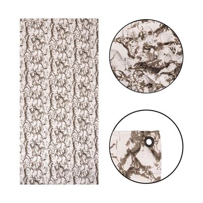 Rete mimetica LASER CUT 1,5 x 3 m SNOW CAMO MIL-TEC® 14460052 2