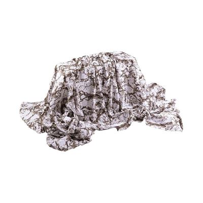 Rete mimetica LASER CUT 1,5 x 3 m SNOW CAMO